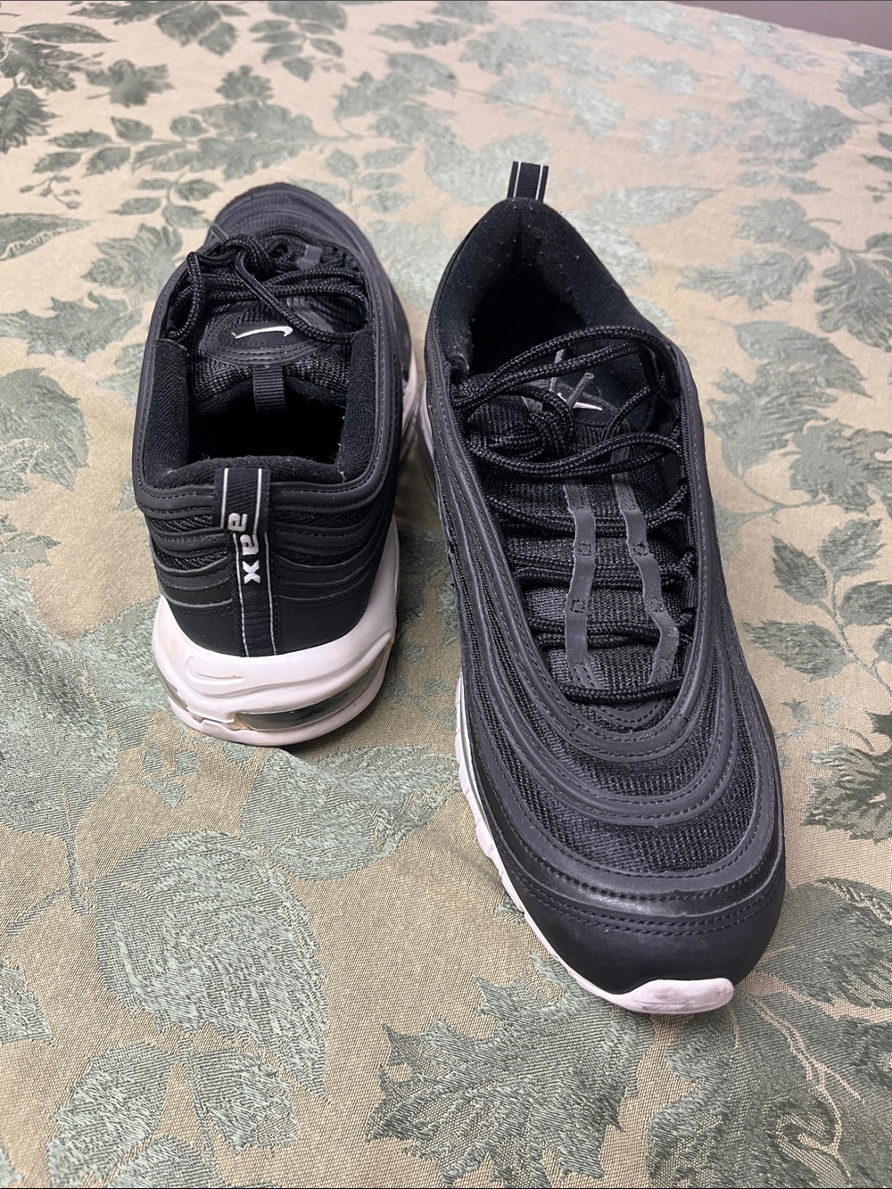 Nike Black/White Air Max 97 Inspired Sneakers